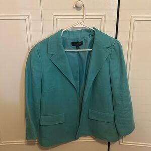 Talbots blue blazer size 14
